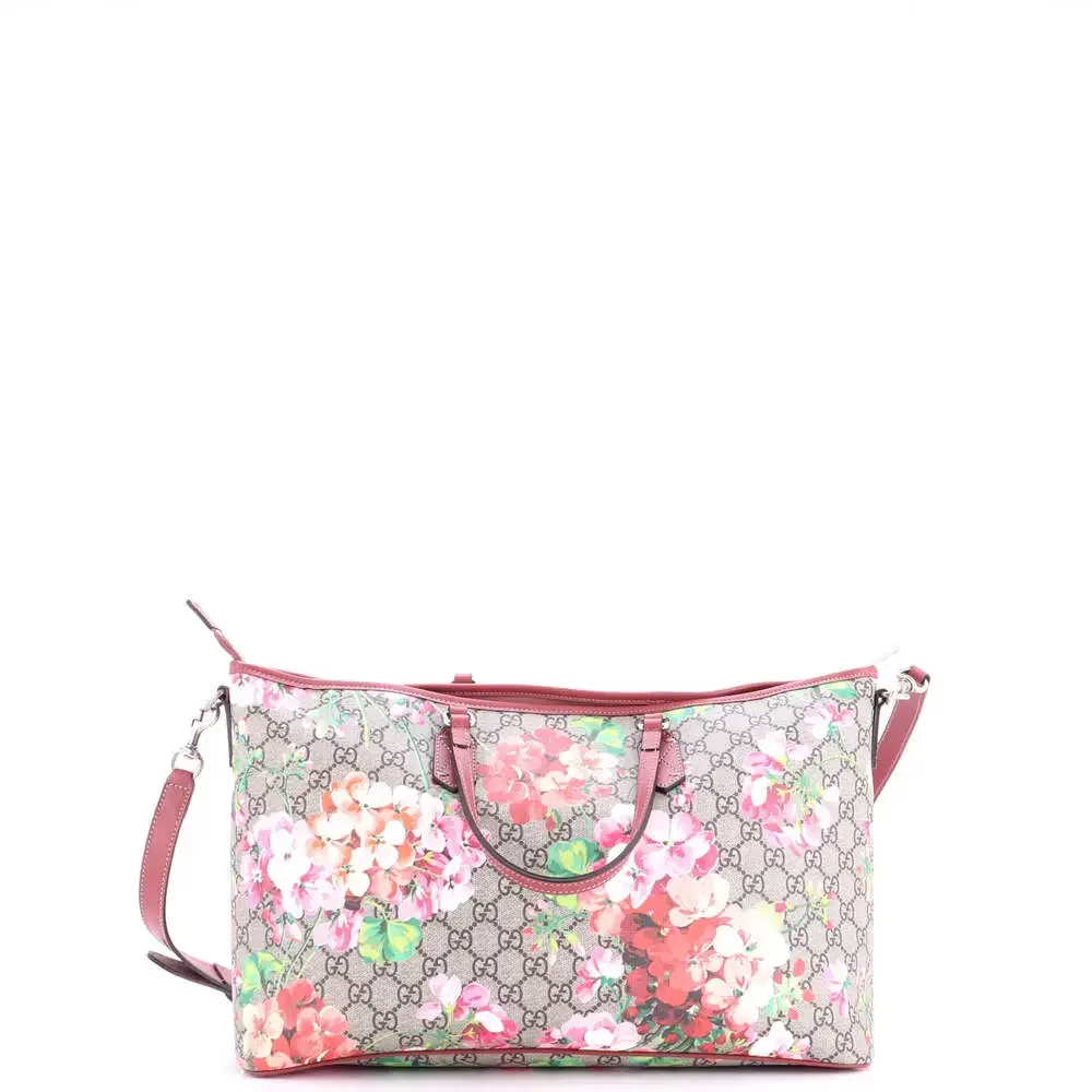 Gucci Convertible Zip Tote Blooms Print #245019G15B - Picture 3 of 6